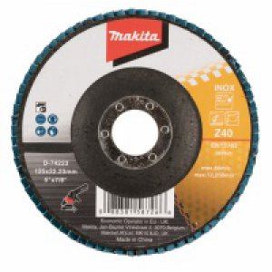 Disque à lamelles MAKITA 125x22,23 mm K40 Zirkon D-74223