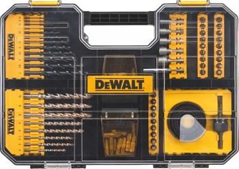 Jeu d'embouts et de forets compatibles avec les douilles DeWALT TSTAK IV (100 pièces) DT71569