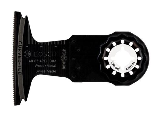 Lame de scie plongeante BOSCH BIM Starlock AII 65 APB Bois et Métal, 65x40mm 2609256985