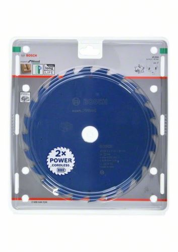 Lame de scie BOSCH pour scies sans fil ; Expert pour le bois 254x30x2,1/1,6x24T 2608644524