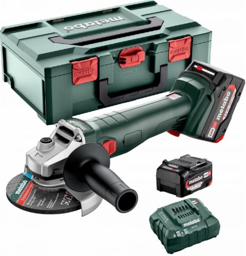 MEULEUSE D'ANGLE SANS FIL RAPIDE Metabo W 18 L 9-125 602249650