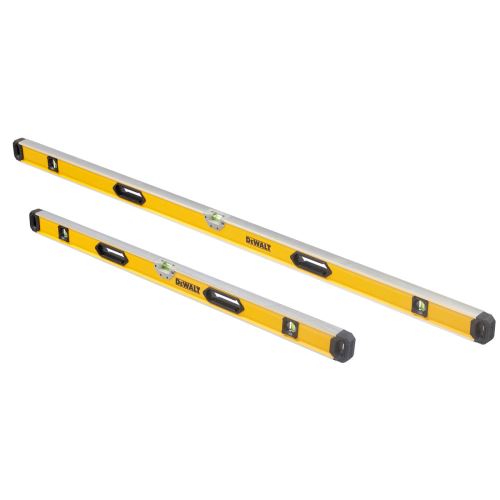 DeWALT Jeu de niveaux à bulle 120 cm + 180 cm DWHT82650-1