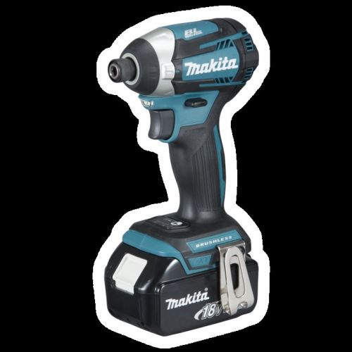 MAKITA Visseuse à percussion sans fil 1/4" Li-ion 18V/5.0Ah, systainer DTD154RTJ