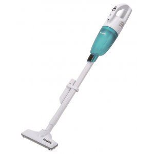 MAKITA Aspirateur sans fil blanc-bleu Li-ion 12V/2.0Ah CL117FDX2