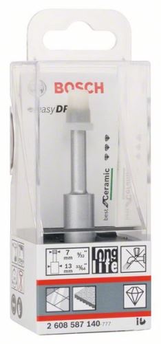 BOSCH Forets diamantés pour perçage à sec Easy Dry Best for Ceramic 7 x 33 mm 2608587140