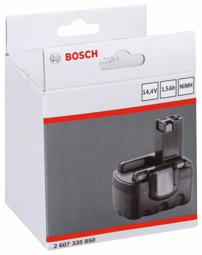 Batterie BOSCH NiMH 14,4 V, 1,5 Ah, O-pack, LD 2607335850