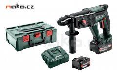 METABO KH 18 LTX 24 batterie marteau combiné 18V 2x4Ah LiIon metaBOX 601712510