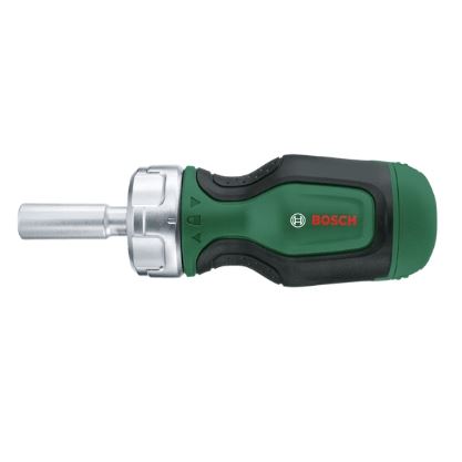 BOSCH Tournevis à cliquet court avec 6 embouts 1600A027PK