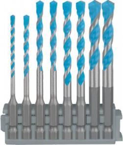 BOSCH EXPERT jeu de forets HEX-9 MultiConstruction 3/4/5/5/6/6/8/8 mm pour Pick&Clic (8 pcs) 2608901455