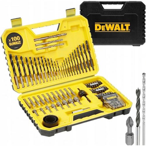 DeWALT Jeu de forets et d'embouts en coffret (100 pièces) DT71563