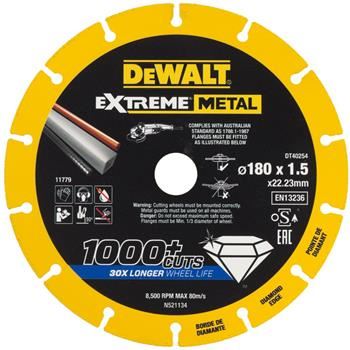 DeWALT Disque diamant EXTREME METAL 230 x 2,1 mm DT40255