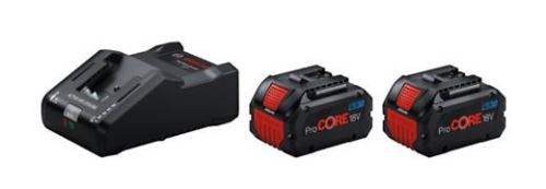 BOSCH Kit de démarrage 2 x ProCORE18V 8.0Ah + GAL 18V-160 1600A02T5P