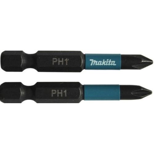 MAKITA embout de torsion 1/4" IMPACT BLACK PH1, 50 mm 2 pcs B-63719