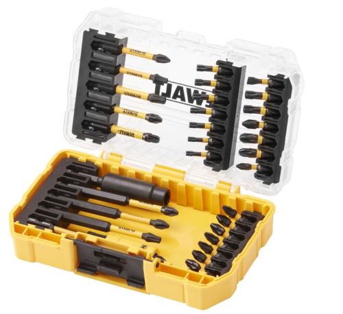 Jeu d'embouts DeWALT FLEXTORQ avec support magnétique (32 pièces) DT70743T