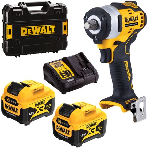 Visseuse à percussion DEWALT 12V, 340Nm 1/2' 2x5Ah DCF901P2