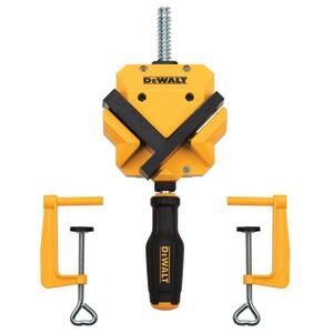 Pince d'angle DeWALT avec pinces de table, force de serrage 113 kg DWHT83853-0