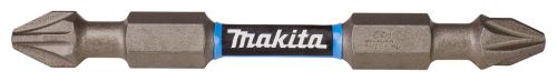 MAKITA embout de torsion double face série Impact Premier, PZ2-65 mm, 2 pcs E-06292