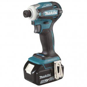 MAKITA Visseuse à percussion sans fil 1/4" Li-ion LXT 18V/5.0Ah, Makpac DTD172RTJ