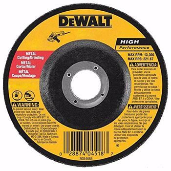 Disque à tronçonner le métal DeWALT 115 x 3 x 22,23 mm DX7927