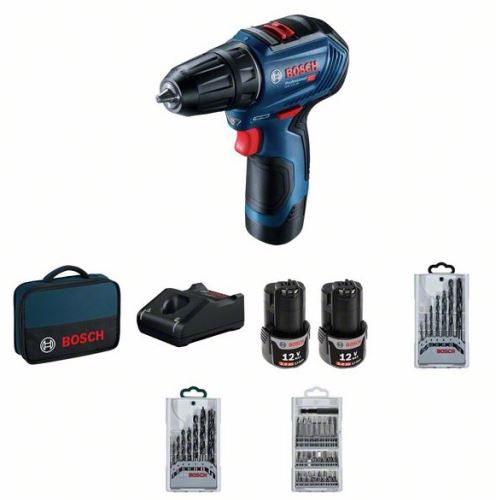 BOSCH Perceuse-visseuse sans fil Bosch GSR 12V-30 Professional + sac 06019G9001