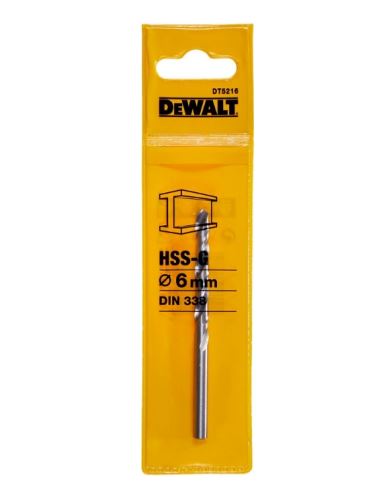 DeWALT Foret à métaux HSS-G 6 mm DT5216