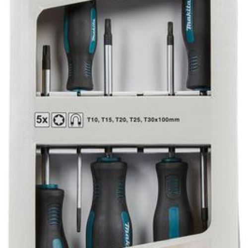 MAKITA Jeu de tournevis 5 pièces (T10-T30) E-13530