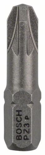 BOSCH Embout de tournevis extra dur Extra-Hart PZ 3, 25 mm (25 pièces) 2607001564