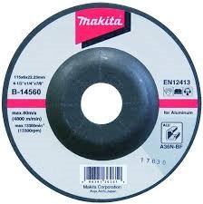 MAKITA disque abrasif aluminium 115x6x22,23 mm B-14560