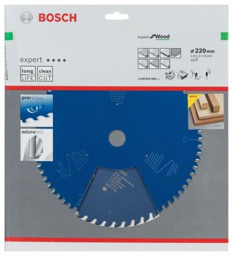 BOSCH Lame de scie EX WO T 220x30-48 2608644088