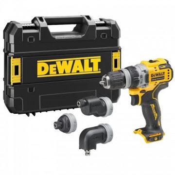 DEWALT Perceuse sans fil avec tête multifonctionnelle 12V sans batterie DCD703NT