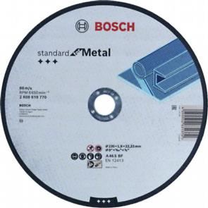 BOSCH Disque à tronçonner Standard pour métal 230 x 1,9 x 22,23 mm, droit 2608619770