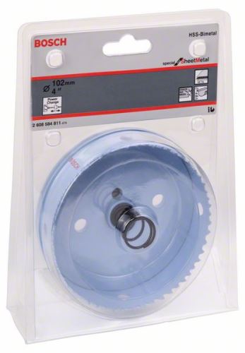 BOSCH Scie cloche à tôle pour tôle 102 mm, 4" 2608584811