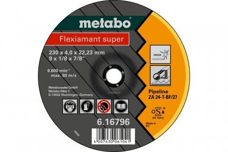 METABO FLEXIAMANT SUPER 180X4.0X22.23 TUYAU, SF27 61679500