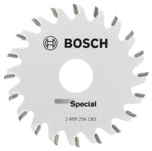 Lame de scie circulaire BOSCH pour scies circulaires plongeantes et manuelles D = 65 mm ; Trou = 15 mm ; Nombre de dents = 20 2609256C83