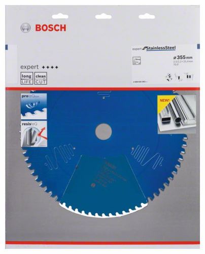 BOSCH Lame de scie circulaire Expert pour acier inoxydable 355 x 25,4 x 2,5 x 70 2608644283