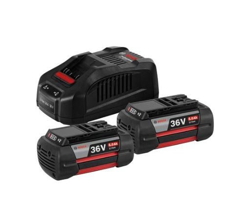 Kit de démarrage Bosch 2× 36V6,0Ah + GAL3680CV 1600A00L1U