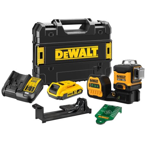 Laser croisé DeWALT AKU - ensemble DCE089D1G18