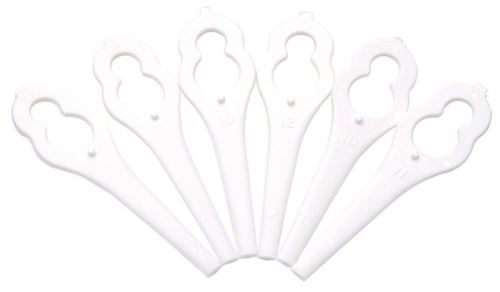 Accessoires pour tondeuses à gazon BOSCH Couteaux en plastique blanc F016800177