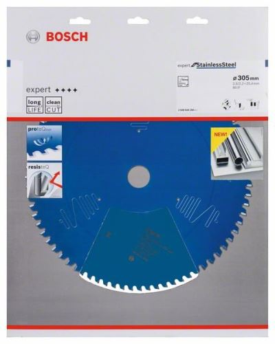 BOSCH Lame de scie circulaire Expert pour acier inoxydable 305 x 25,4 x 2,5 x 80 2608644284