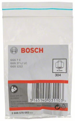 BOSCH Mandrin à pince avec écrou de serrage 3 mm 2608570082