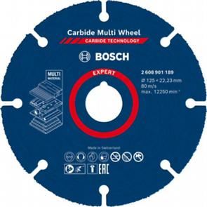 BOSCH EXPERT meule à tronçonner Carbure Multi Wheel 125mm 2608901189