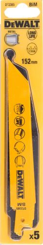 Lame de scie DeWALT pour métal et tôle, 152 mm (5 pièces) DT2385