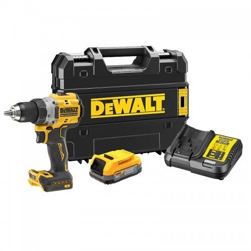 Perceuse-visseuse sans fil DeWALT 18V 1x1,7Ah POWERSTACK DCD800E1T