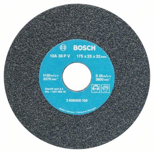 BOSCH Disque abrasif pour ponceuse double disque 175 mm, 32 mm, 36 2608600109