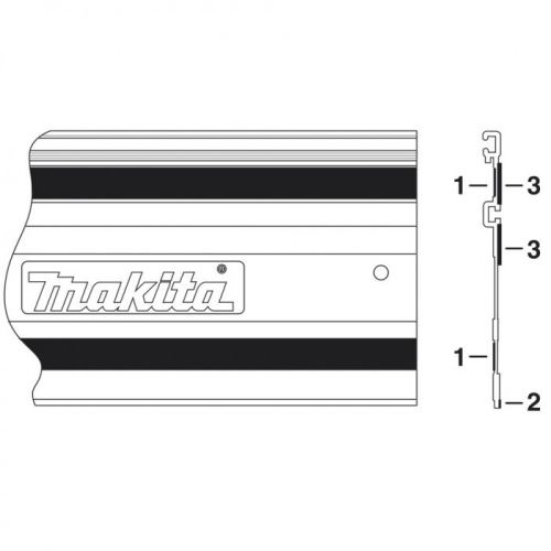 MAKITA ruban coulissant pour barre 1400 mm 413101-9