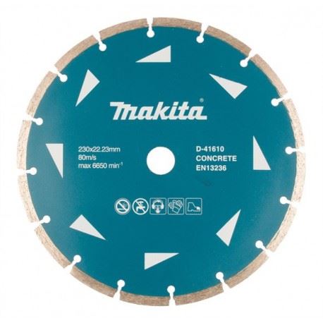 MAKITA disque à tronçonner diamanté DiaMak 230x22,23 mm, 10 pièces D-61145-10