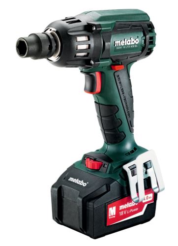 METABO Clé à chocs sans fil SSW 18 LTX 400 BL 2x4,0 Ah