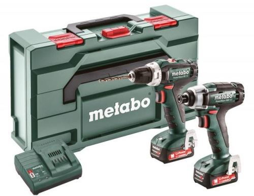 METABO Combo Set 2.7.1 Machines sans fil 12 V PowerMaxx BS 12 et SSD 12 - 685166000