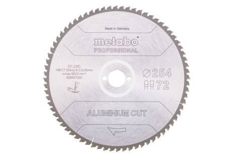 METABO Lame de scie 254 x 30 mm, 72 dents 628447000