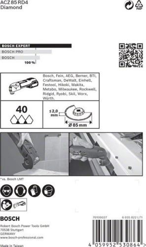 BOSCH EXPERT STAROCK DIA ACZ85RD4, 1 pièce 2608900034